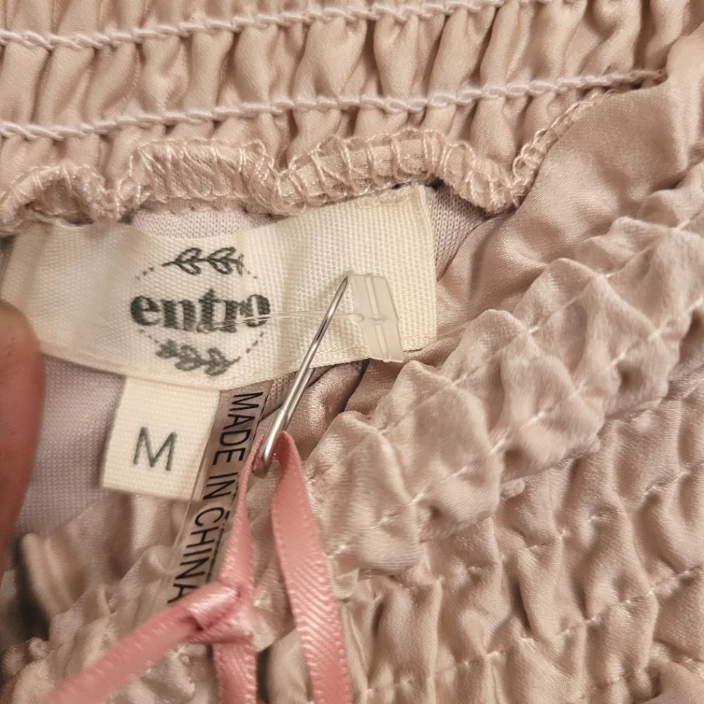 NEW Entro Cream Maxi Skirt, M - Picture 8 of 12